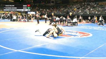 175 Class 4 lbs Cons. Semi - Cole Dillon, Francis Howell North vs Kaymon Rhone, Neosho