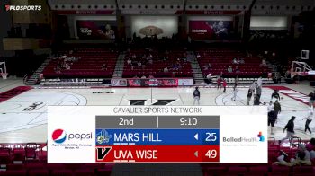 Replay: Mars Hill vs UVA Wise - Men's | Feb 1 @ 7 PM