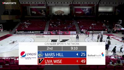 Replay: Mars Hill vs UVA Wise - Men's | Feb 1 @ 7 PM