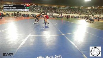 150 lbs Consi Of 32 #2 - Trace Word, Tuttle vs DENTON OLINGER, MARLOW OUTLAWS JH