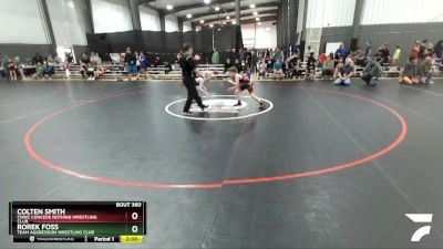 92 lbs Semifinal - Colten Smith, CNWC Concede Nothing Wrestling Club vs Rorek Foss, Team Aggression Wrestling Club