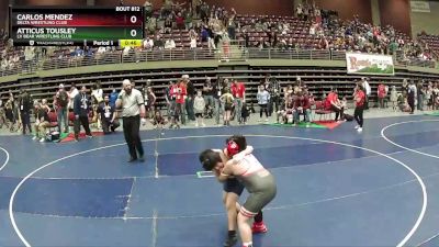 Semifinal - Carlos Mendez, Delta Wrestling Club vs Atticus Tousley, LV Bear Wrestling Club