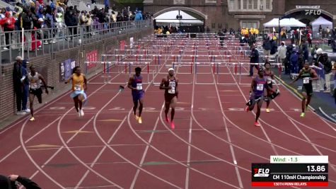 Watch College Men's 110m Hurdles Final (Event 573) At 2026 Penn Relays