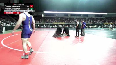 157 lbs Consi Of 16 #2 - Brady Bollander, James Madison vs Nicholas Egbalic, Tarleton State