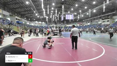 86 lbs Semifinal - Deyon Garduno, Pirates vs Joseph Bajza, Bald Eagle WC