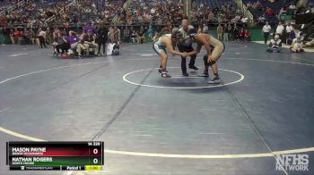 1A 220 lbs Cons. Round 1 - Nathan Rogers, North Moore vs Mason Payne, Bishop McGuinness