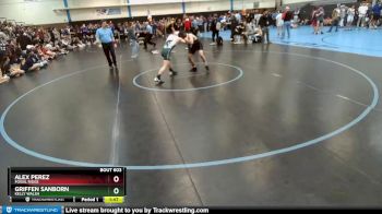 118-121 lbs Round 1 - Alex Perez, Fossil Ridge vs Griffen Sanborn, Kelly Walsh