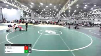 185 lbs Prelims - George Rhodes, Apex vs RJ May, Virginia Team Predator