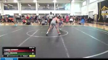 120 lbs Round 7 (10 Team) - Chris Creason, Team Shutt vs Caiden Harbert, Gladiators