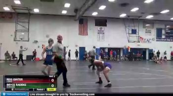 141 lbs Cons. Round 2 - Bryce Radeke, Dubuque vs Reis Ginter, Loras