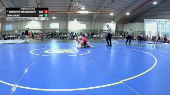 130 lbs Champ. Round 2 - Lena Gajec, Garrett vs Madelynn McClements, Flossmoor (Homewood-F.)