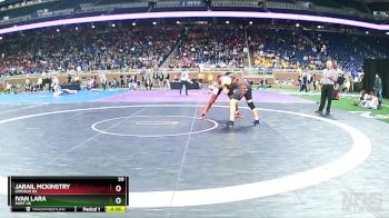 D3-215 lbs Cons. Round 1 - Ivan Lara, Hart HS vs Jarail McKinstry, Lincoln HS