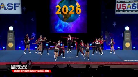 Cardenales All Stars - Lord Vaders [2026 L5 International Open Large Coed Semis] 2026 The Cheerleading Worlds