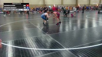 138 lbs Consi Of 4 - Mathew Elyash, Sons Of Thunder Naples vs Jackson Bennett, Citrus Wrestling Club