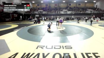 190 lbs Round Of 64 - Lewis Brazelton, Kinkaid vs Jeremy Pitcock, Blair Academy