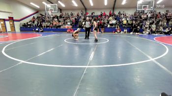 96 lbs Rr Rnd 2 - Bella McManus, Cleveland Public Schools vs Kenzie Johnson, Sand Springs HS