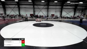 165 lbs Consi Of 8 #2 - Marco Bragado, Trinity vs Chris Ludwig, New England College