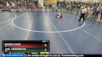 106 lbs Cons. Round 3 - Joel Friederichs, MN vs Roger Flege, WI