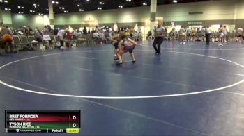 160 lbs Round 3 (6 Team) - Bret Formosa, Red Knights vs Tyson Rice, Montana Williston