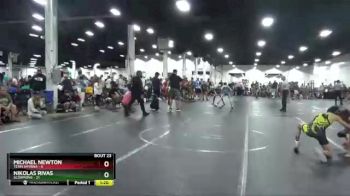 92 lbs Round 6 (8 Team) - Nikolas Rivas, Scorpions vs Michael Newton, Team Smyrna