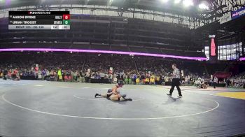 D2-106 lbs Cons. Round 1 - Uriah Troost, Sparta vs Aaron Byrne, Holly