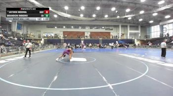 149 lbs Cons. Round 2 - Jayden Medina, Hunter vs Brandon Ribeiro, Ithaca