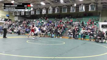 175 lbs Cons. Round 7 - Otis Boyette, Xenia High School vs Kahle Albright, Wauseon