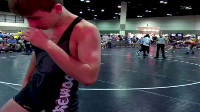 160 lbs Round 3 (16 Team) - Andrew Meadows, Rosewood vs Maddox Vernon, Intense Wrestling