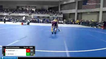 75 lbs Semis & 1st Wrestleback (8 Team) - Mason Goblirsch, Wabasso vs Clayton Birkholz, HLWW