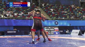 110 kg 1/4 Final - Arystan Temergali, Kazakhstan vs Fedor Sukharev, Russia