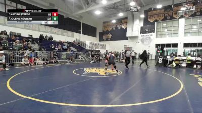 135 lbs Cons. Semi - Kaylin Steede, Oak Hills vs Jolene Aguilar, Santa Ana Valley