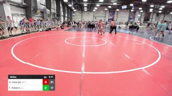 160 lbs Rr Rnd 3 - Alex George, 4M Strength vs Tyson Rakers, Illinois Cornstars White