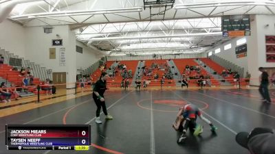 53-55 lbs Round 2 - Jackson Miears, Cody Wrestling Club vs Taysen Neeff, Thermopolis Wrestling Club