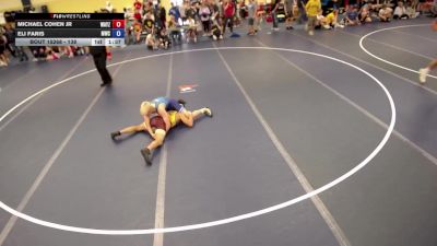 138 lbs Cons. Round 4 - Michael Cohen Jr, Wayzata vs Eli Faris, Mustang Wrestling Club