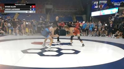 120 lbs Cons. Sub-rd Of 64 - Ryker Allen, ID vs Anson Lastinger, TX