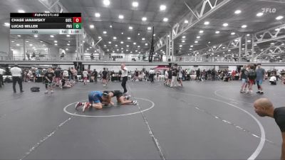 130 lbs Round 1 (10 Team) - Lucas Miller, Pride WC vs Chase Janawsky, Outlaws MS