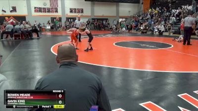 Round 5 - Gavin King, Hammerin Hawks vs Bowen Meade, Spartan Wrestling Club