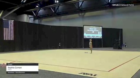 Sophia Zyman - Clubs, PRTT - 2021 USA Gymnastics Championships