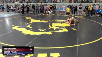 106 lbs Cons. Round 3 - Cooper Fuller, Alaska Battle Cats Wrestling Club vs Cash Mahoney, Mid Valley Wrestling Club