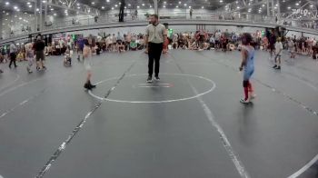 48 lbs Round 7 (8 Team) - Grayson Janesic, The Outsiders vs Luke Delossantos, Mavericks