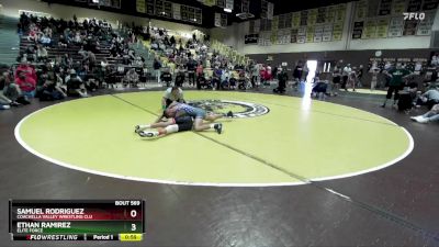 110 lbs Round 3 - Ethan Ramirez, Elite Force vs Samuel Rodriguez, Coachella Valley Wrestling Clu