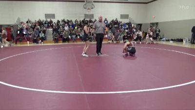 124-126 lbs 1st Place Match - Hayden Hedges, Mount Vernon Girls vs Ivy Lucciani, West Delaware Girls