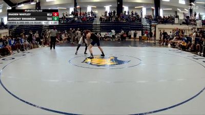 138 lbs Semis & 3rd Wb (16 Team) - Anthony Swanson, Troup vs Jhaden Whitley, West Laurens