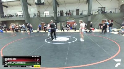 170 lbs Cons. Round 3 - Jayden Cox, WA vs Mario Lamas Cuevas, WA