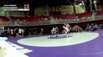 126 lbs Round 1 (4 Team) - Isaac Stansbury, Smith Center HS vs Dawson Minchow, Seward