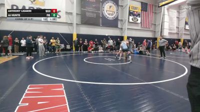 140 lbs Consi Of 8 #1 - Anthony Liggeri, Washington Township vs Aj Hunte, Philadelphia
