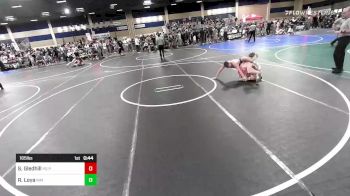 165 lbs Consi Of 16 #1 - Samuel Gledhill, PQ Pinners vs Roman Loya, Rim Of The World