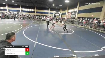 116 lbs Consi Of 16 #1 - Slayter Teves, Team Honey Badgers vs Tyler Tonella, Legends Of Gold