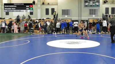 138 lbs Consi Of 8 #2 - Ruan Barbosa, Norwood vs Braiden Troy, Cumberland