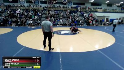 165 lbs Cons. Round 4 - David Aguilar, Arcadia vs Grant Salber, Marathon